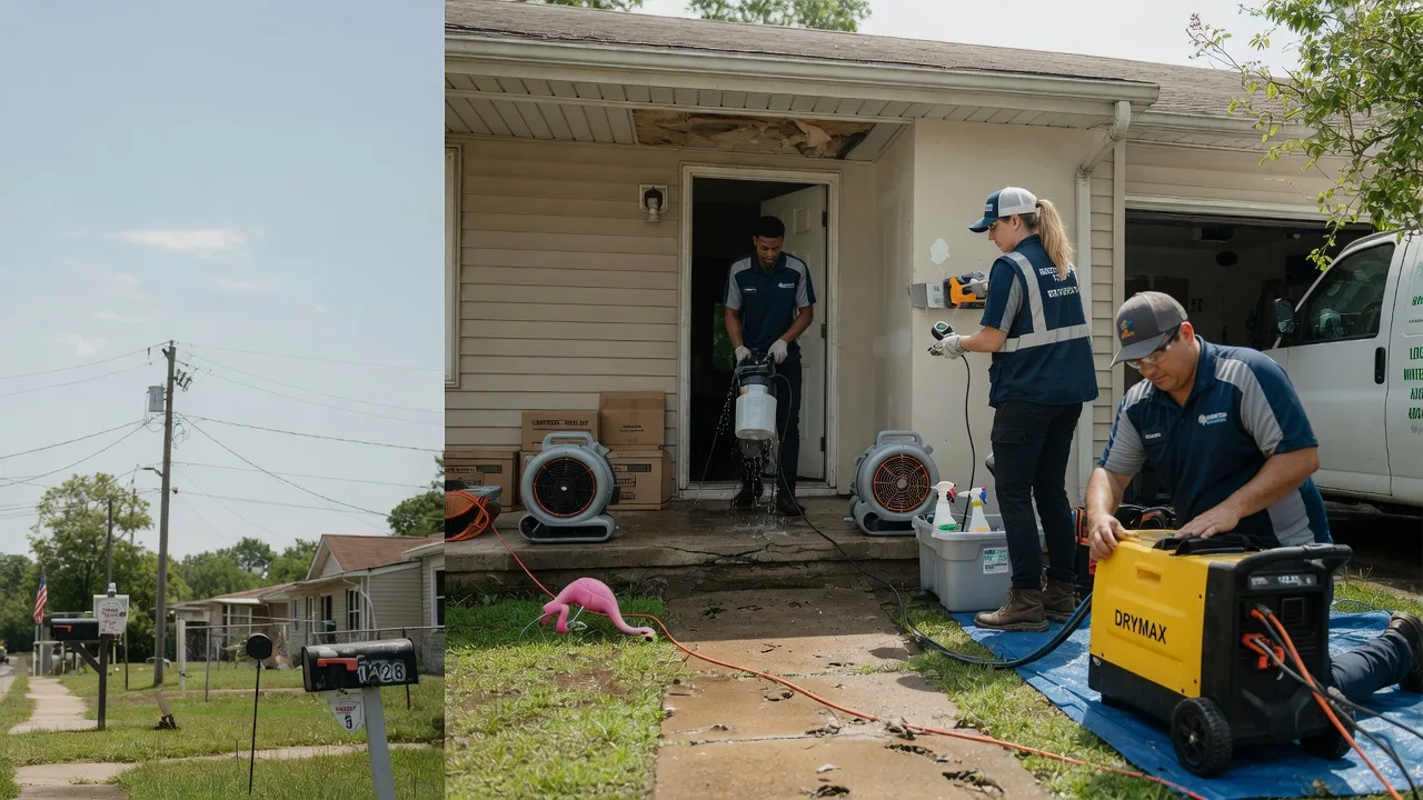 Storm Damage Water Removal in Gladstone, MO near me